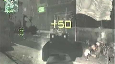 Multi-Kill:  MP7 Spray on COD MW3