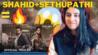 FARZI Trailer Reaction | Raj & DK | Shahid, Vijay Sethupathi, Kay Kay, Raashii | Ashmita Reacts