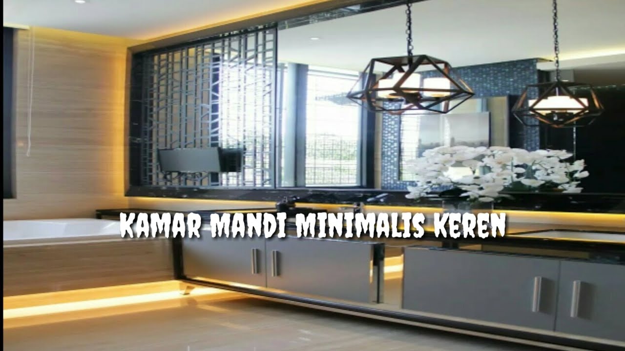 Kamar Mandi Minimalis keren - YouTube