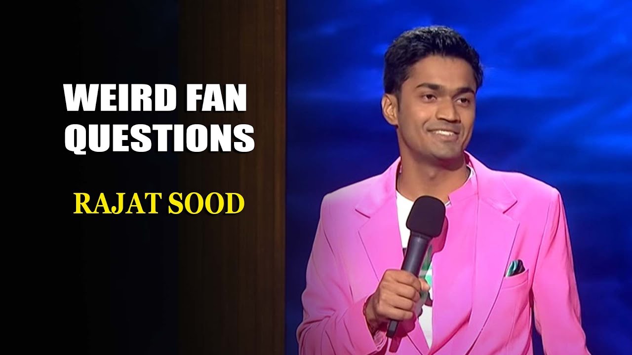 Weird Fan Questions | Rajat Sood | India's Laughter Champion