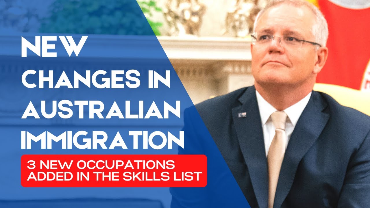 🔴 BIG UPDATE: 3 NEW JOBS INCLUDED IN AUSTRALIAN SKILLED WORK VISA PROGRAM | AUSTRALIA IMMIGRATION