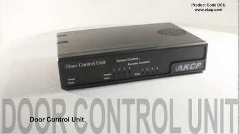 AKCP / AKCess Pro Tür-Zugangskontrolleinheit für sensible Infrastrukturen