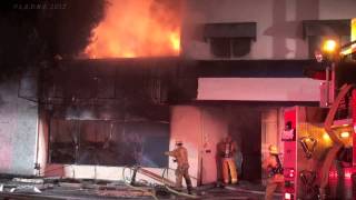 LAFD / Fatal Building Fire