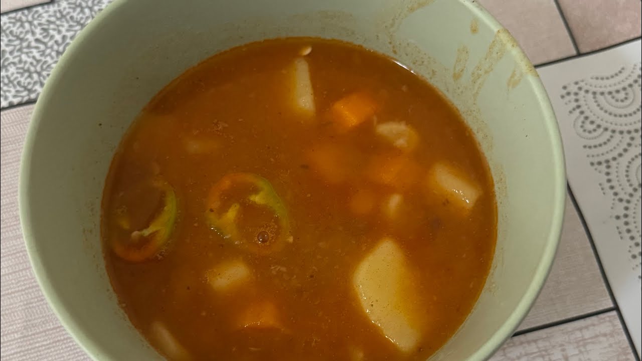 Bableves Lekváros fánkkal