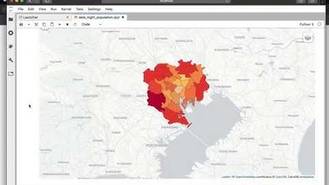 How to draw a choropleth of Tokyo (23 wards) using Python/folium