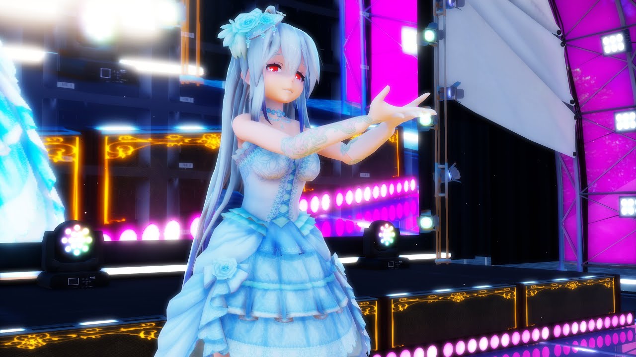 【4K | Ray-MMD】ファンサ  (Haku Yowane)