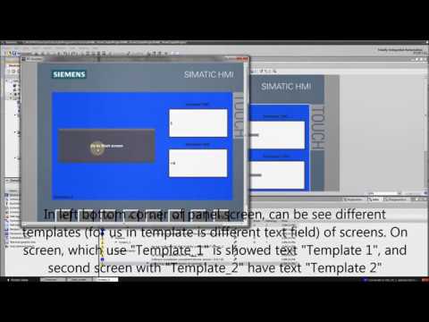 HMI programming tutorial TIA Portal - 2. Basic work with screens (Part 2/3)