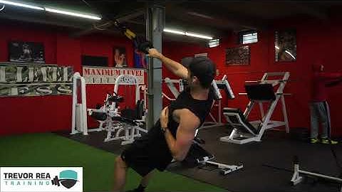 TRX Single Arm Row + Reach