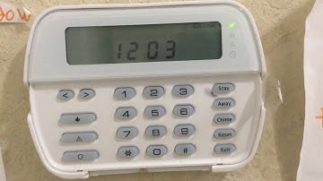 How to Change the Time & Date on a DSC Keypad at Current Location