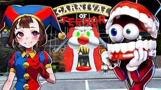 CAINE Helps POMNI ESCAPE THE CARNIVAL of TERROR in Roblox!