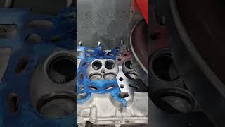 Blue Dye Test on Cylinder Head 😳