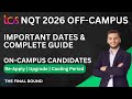 TCS NQT 2026 Off-Campus Drive | Exam Date, Preparation Guide & Re-Apply for Upgradation