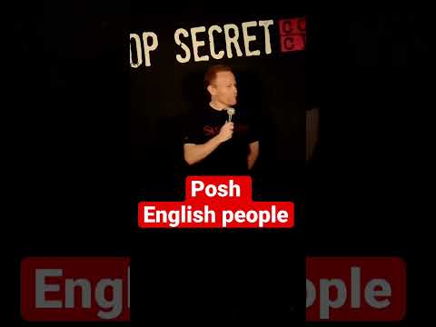 Rory o Hanlon - Irish Comedian on Posh English People