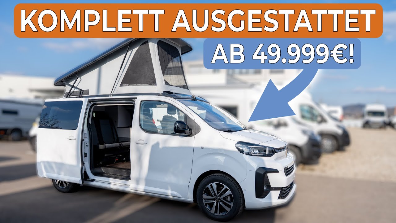 (Eindeutig) bestes Preis- / Leistungsverhältnis - starke Ausstattung - Pössl Campster - ab 49.999,-€