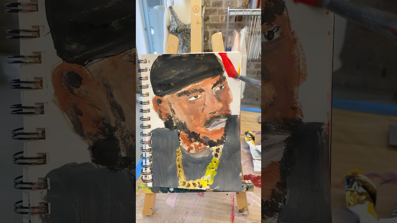 Skepta Painting 2025 