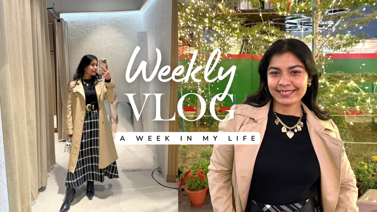 Weekly Vlog 2 | New Year Gym Routine, Weekend Reset & Falling Sick 🤍