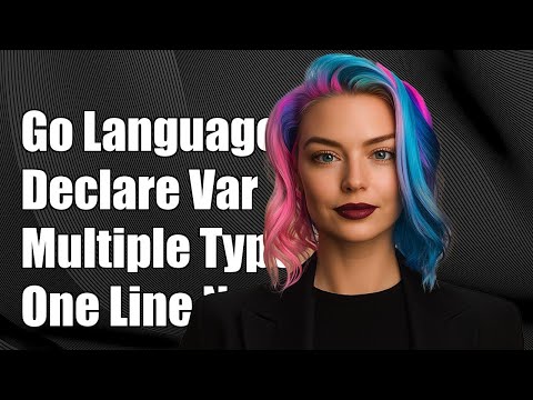 Go Language: Declare Multiple Variables of Different Types in One Line