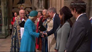 Royals attend Commonwealth Day service at Westminster Abbey