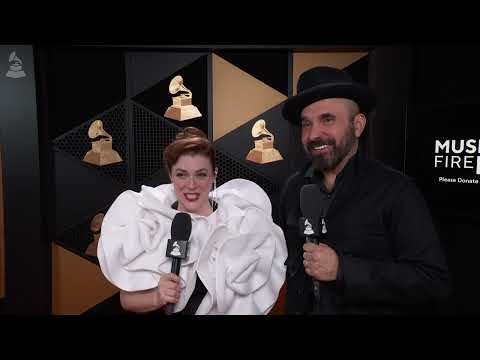 LUCKY DIAZ & ALISHA GADDIS Interview | 2025 GRAMMYs