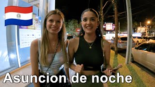 ASUNCION de NOCHE : muchas MUJERES , el MALUMA de BRAZIL Y FIESTA