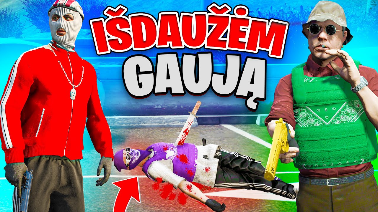 SUŠAUDĖM GAUJINIUS?  @Salotikas  ?!  GTA ROLEPLAY LIETUVIŠKAI (PurityRP)