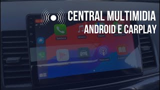 Central Multimídia LEHX Android 10 - Mitsubishi Lancer GT