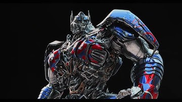 Optimus Prime Transformation test 1 (Blender animation)