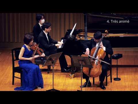G.Tailleferre : Piano trio-3rd & 4th Mvt.-Trio Espace