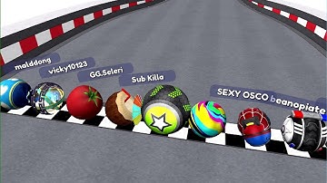 Going Balls - EPIC RACE LEVEL Gameplay Android, iOS #686