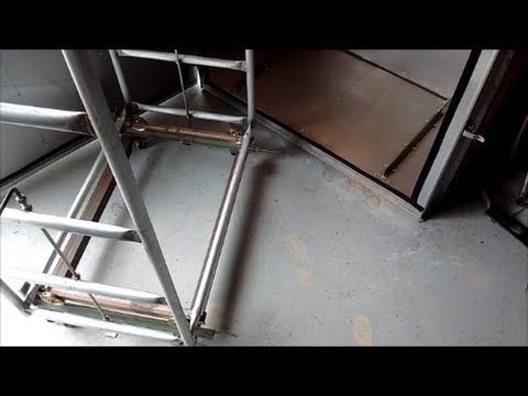  DIY  Homemade  Powder coating oven  rack  rail system part 2 