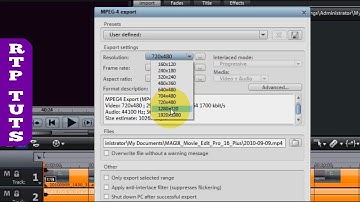 Best Video Format for YouTube with Magix Movie Edit Pro 16 Plus mp4