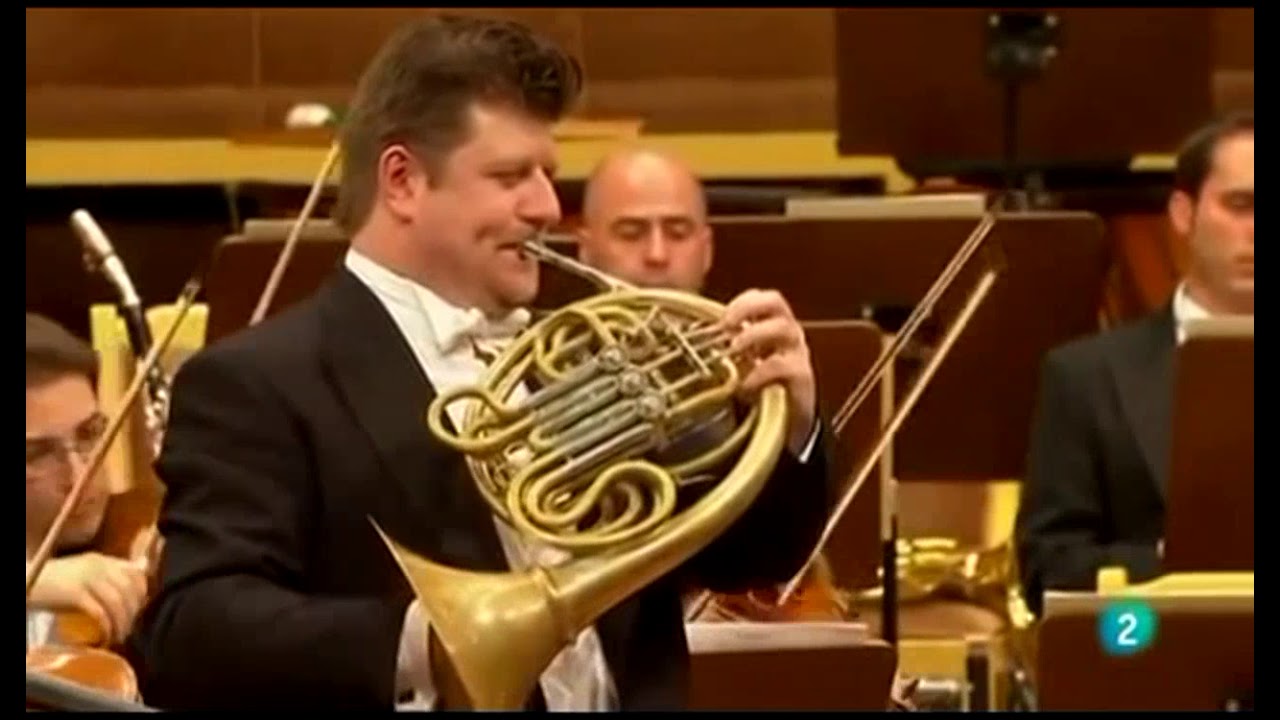 Mozart Horn Concerto No 3 E flat major K 447 Radek Baborák RTVE