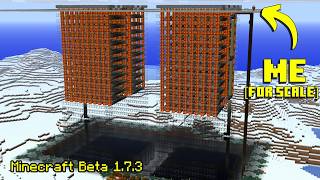 Building the FASTEST Mob Farm in OLD Minecraft
