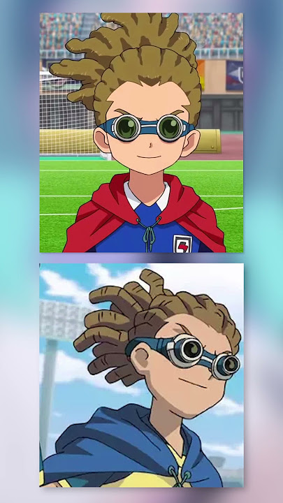 Which Version Of The Inazuma Eleven Character Is Better? (OG vs Ares) #shorts