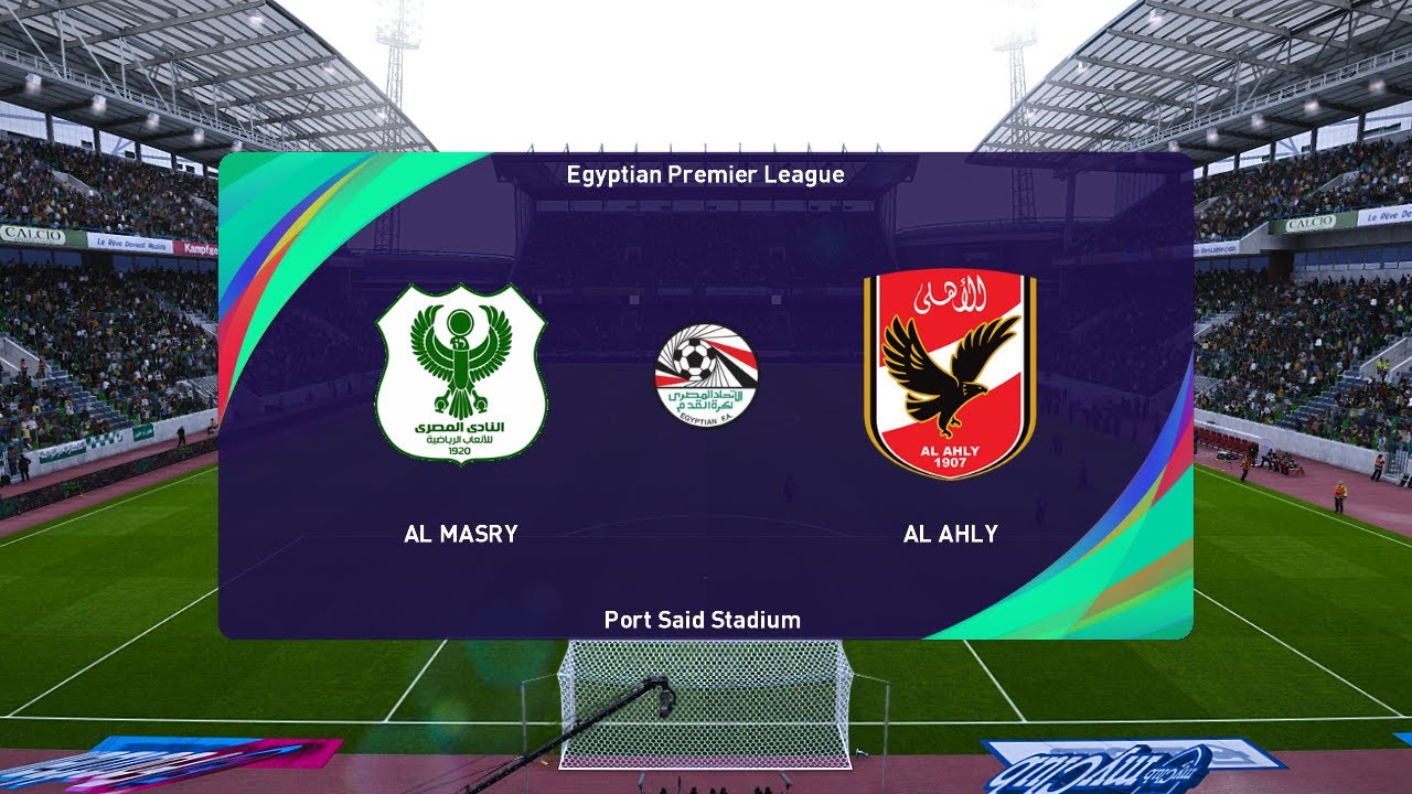Al-Masry vs Al Ahly (26/07/2024) Egyptian Premier League PES 2021 - YouTube