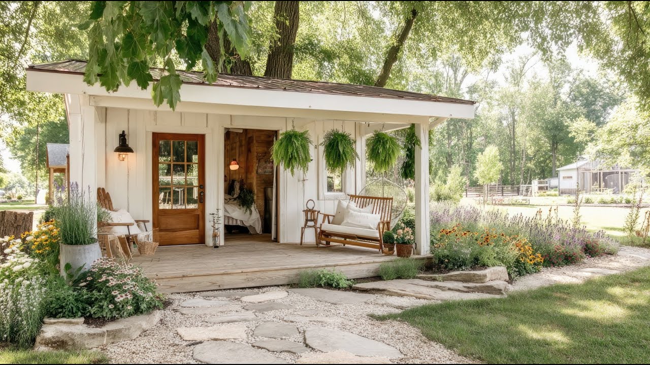 Small Details, Big Charm: Rustic Farmhouse Garden Ideas for a Cozy Backyard