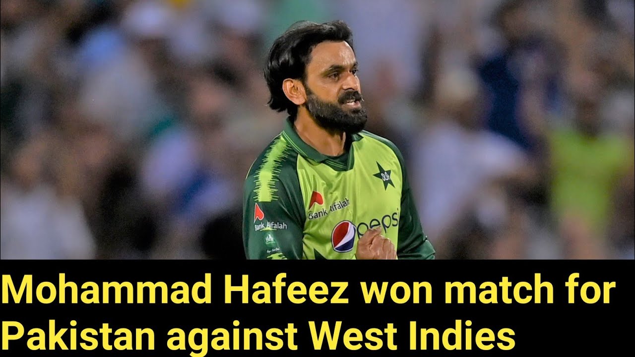 Why should Mohammad Hafeez play T20 world cup 2021. Pakistan won by 7 ...