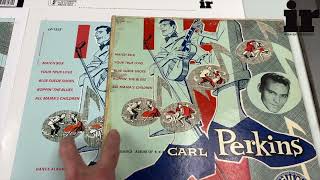 Inside The Making Of Dance Album Of Carl Perkins Jackets Stoughton Printing X Intervention Records