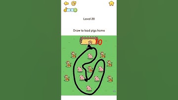 DRAW MASTER: BRAIN PUZZLES GAME! MOBILE GAME | LEVEL 28 | ALL LEVELS #shorts #gameplay #brainpuzzle