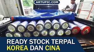 TERPAL A8 KOREA BIRU SILVER TERPAL KANDANG AYAM TERPAULIN SAGITARIUS KUALITAS DIATAS DIAMOND DAN CINA