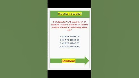 SSC CHSL Exam Question Paper With Solutions #ssc #sscchsl #sscchsl2025 #sscchsl2024 #sscgd #ssccgl