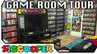 MASSIVE VIDEO GAME ROOM TOUR 2017 ( 80+ SYSTEMS & 3,600+ GAMES!) | SicCooper