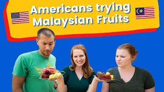 Introducing Malaysian Fruits to Americans | durian, rambutan, nangka
