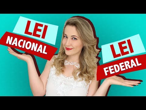 Vídeo: O Que é Lei Federal