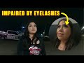 Drunk 22-Year-Old Woman Blames Her Impairment on False Eyelashes