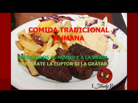 🍲Comida tradicional rumana (1.Horno y brasa) | Cultura rumana # 5 IStudyRo