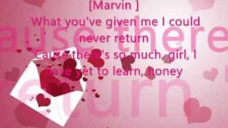 Video thumbnail of "Marvin Gaye & Tammi Terell's Your Precious Love LYRICS"