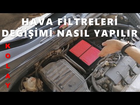 Video: 2002 Honda Odyssey'deki kabin hava filtresini nasıl değiştirirsiniz?