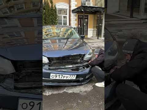 Дёрнула ручник на