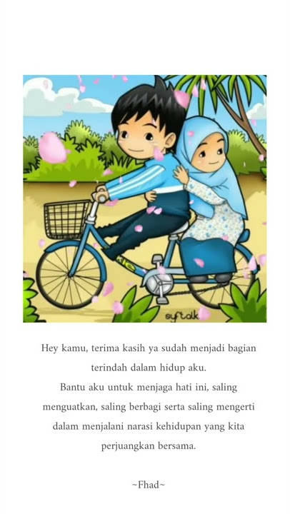 Literasi romantis sakinah bersamamu.. 💕